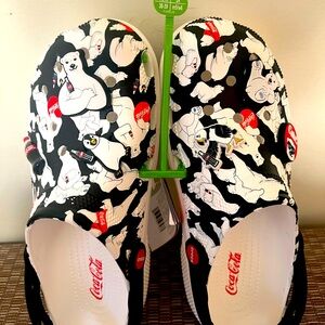 Brand New Men Size 10/Women Size 12 Crocs with Jibets